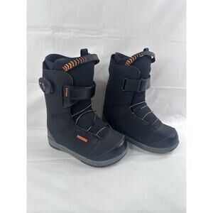 Deeluxe Union Cadet Kid's 5 Snowboard Boots Black Outdoor Sports